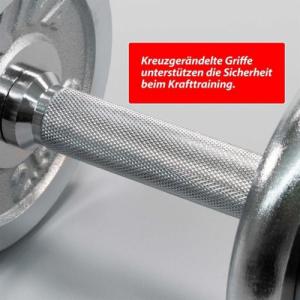 Maxxiva ‎‎Hantle D83768 chromowane 2 x 10 kg 7