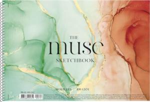 Astra Szkicownik rysownik A4 50k 100g/m2 + ołówek 12szt 7