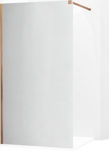 Mexen Mexen Kioto ścianka prysznicowa 80 x 200 cm, lustro 8 mm, złoty - 800-080-101-50-50 1