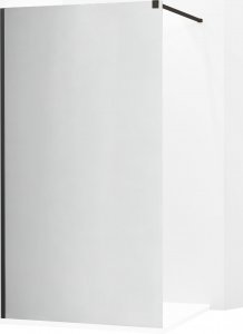 Mexen Mexen Kioto ścianka prysznicowa 80 x 200 cm, lustro 8 mm, czarny - 800-080-101-70-50 1