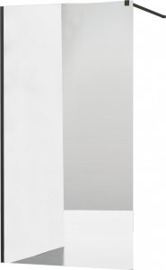 Mexen Mexen Kioto ścianka prysznicowa 80 x 200 cm, lustro 8 mm, czarny - 800-080-101-70-50 3