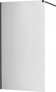 Mexen Mexen Kioto ścianka prysznicowa 80 x 200 cm, lustro 8 mm, czarny - 800-080-101-70-50 10