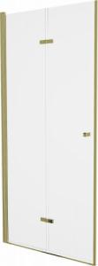 Mexen Mexen Lima drzwi prysznicowe składane 70 cm, transparent, złote - 856-070-000-50-00 1