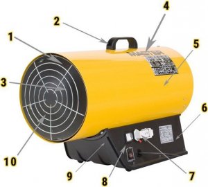 Master Nagrzewnica gazowa Master BLP 73 ET 16