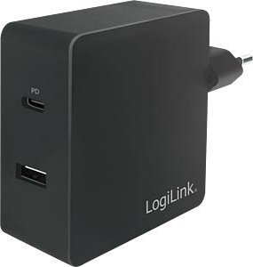 Ładowarka LogiLink 1x USB-A 1x USB-C  (PA0213) 1