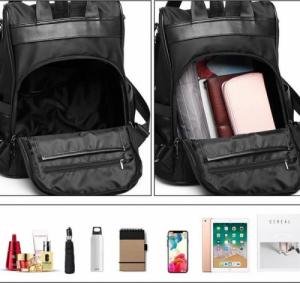 Accessorize Me Czarny Torebko Plecak Damski 2w1 Polini 5