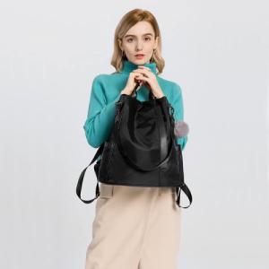 Accessorize Me Czarny Torebko Plecak Damski 2w1 Polini 7