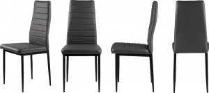 ModernHome Krzesło krzesła zestaw krzeseł do salonu 4 sztuki ModernHome 5