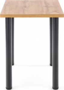 Halmar WNĘTRZARSKIE MODEX 2 90 stół kolor blat - dąb wotan, nogi - czarny (2p=1szt) 2