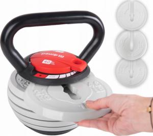 Kettlebell Fit4Med Kettlebell Kula Żeliwny Hantle Regulowane 3,5-18,1 7