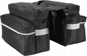Elletro Elletro Torba Sakwa Rowerowa Na Bagażnik Na Rower pojemna 26L odblaski 9