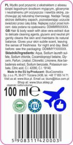 BluxCosmetics Mydło pod prysznic z ekstraktem z aloesu 100ml 2