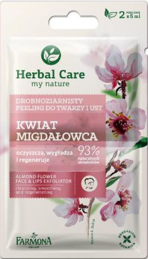 Farmona Herbal Care Peeling drobnoziarnisty Kwiat Migdałowca - saszetka 5ml x 2 1