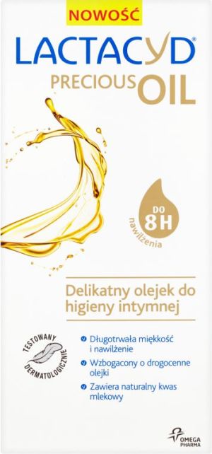 Lactacyd Precious Oil Delikatny olejek do higieny intymnej 200ml 1