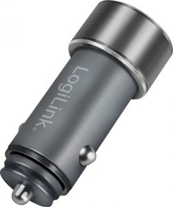 Ładowarka LogiLink LogiLink USB Kfz Ladeadapter 2Port 1xUSB-C PD,1xUSB-A QC,36W 4