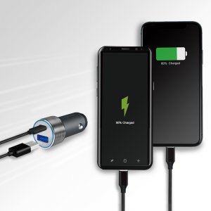 Ładowarka LogiLink LogiLink USB Kfz Ladeadapter 2Port 1xUSB-C PD,1xUSB-A QC,36W 6