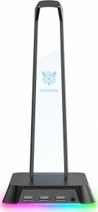 Onikuma Stojak na słuchawki z podświetleniem RGB Onikuma ST2 czarny 3