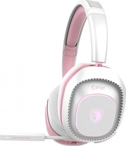 Słuchawki Sades Carrier Różowe (SA-203/PK) 2