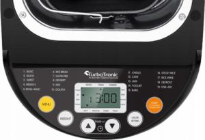 Wypiekacz do chleba TurboTronic Wypiekacz do chleba TurboTronic automat 19 programów moc 550W 12