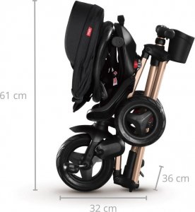 Qplay Rowerek Trójkołowy Nova+ Rubber Golden 7