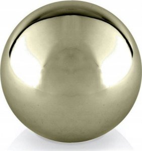 Polnix Kula ceramiczna dekoracyjna 9 cm złota 1