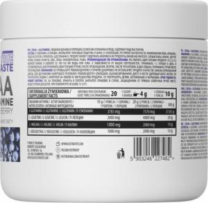 OstroVit OstroVit BCAA + Glutamina 200 g truskawkowo-jagodowy one size 2