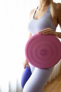 4yourhealth Poduszka sensomotoryczna - dysk rehabilitacyjny MED fioletowy 12