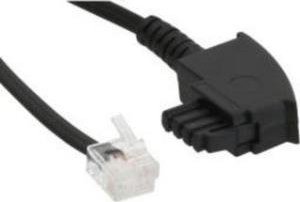 InLine InLine® ADSL splitter cable, TAE-F to 6P2C DEC plug 2m 1