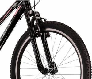 Kross Rower młodzieżowy Kross Lea JR 1.0 24 czarny szary różowy 5