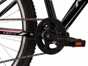 Kross Rower młodzieżowy Kross Lea JR 1.0 24 czarny szary różowy 8