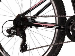 Kross Rower młodzieżowy Kross Lea JR 1.0 24 czarny szary różowy 9