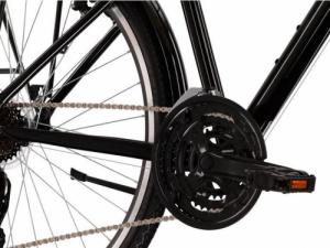 Kross Rower Kross Trans 1.0 S 28 męski czarny szary 8