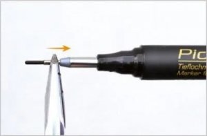 Pica-Marker Pica INK Deep Hole Marker red SB 5