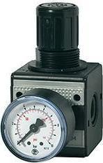 Riegler Regulator ciśnienia  z manometrem BG3 0,5-10bar G1/2" 1