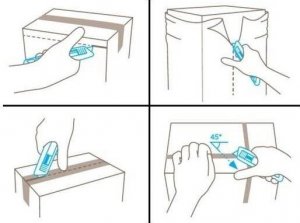 MARTOR Nóż bezpieczny MEGASAFE, automatyczne chowanie ostrza - Martor 2