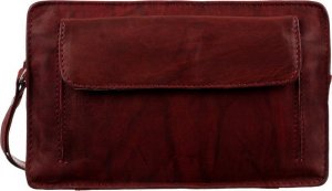 Skórzana saszetka męska z paskiem na nadgarstek 2