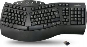 Klawiatura Perixx Perixx PERIBOARD-612B DE, ergonomic keyboard, dual mode, wireless/Bluetooth, Windows/Mac, black 3