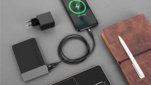 Kabel USB Rebel Comp USB-A - Lightning 1 m Czarny (RB-6002-100-B) 3