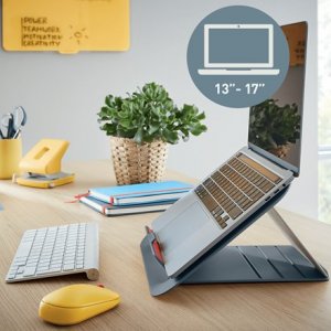 Leitz Podstawka pod laptopa Ergo Cosy szara 2