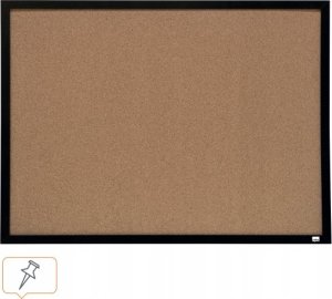 Nobo Tablica korkowa Nobo 585x430 czarna 3