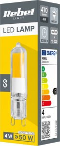 Rebel Lampa LED Rebel G9 4W, 4000K, 230V 3