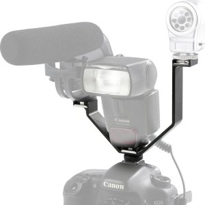 Lampa błyskowa Massa Uchwyt Szyna Do Filmowania Na 3x Gorąca Stopka 4