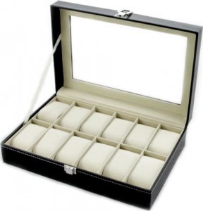 Massa Pudełko / Etui / Szkatułka / Kuferek Na 10 Zegarków / Biżuterię 2