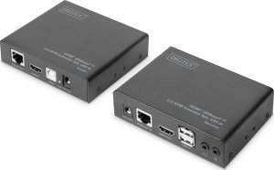 System przekazu sygnału AV Digitus Adap Digitus HDMI HDBaseT 2.0 Extender Set 100m 1