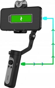 Gimbal Hohem Gimbal 3-os Do Telefonu Smartfona / Hohem Isteady V2 / Biały 6