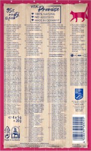 Vitakraft VITAKRAFT KOT 20g NATURALS STICKS SALMON  op.4szt.x5 g. /20 2