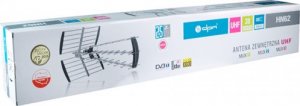 Antena RTV Antena kierunkowa DVB-T / DVB-T2 DPM HN62NWZ z filtrem LTE, 38 el., ze wzacniaczem 3