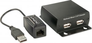 Adapter USB Lindy 32686 USB - RJ45 Czarny  (32686) 1