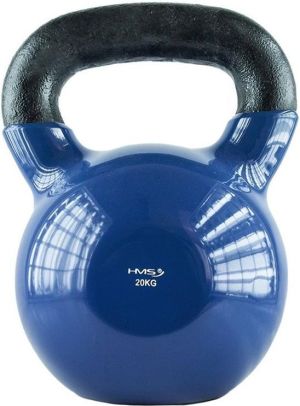 Kettlebell HMS KNV20 gumowany 20 kg 1