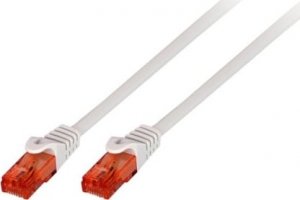 Lindy Lindy 44178 Kabel sieciowy (skrętka) CAT6 U/UTP, szary - 2m 1
